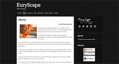 Desktop Screenshot of euryscape.com